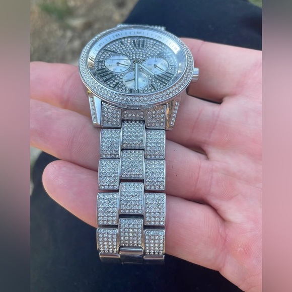 Michael Kors Diamond Embedded Watch